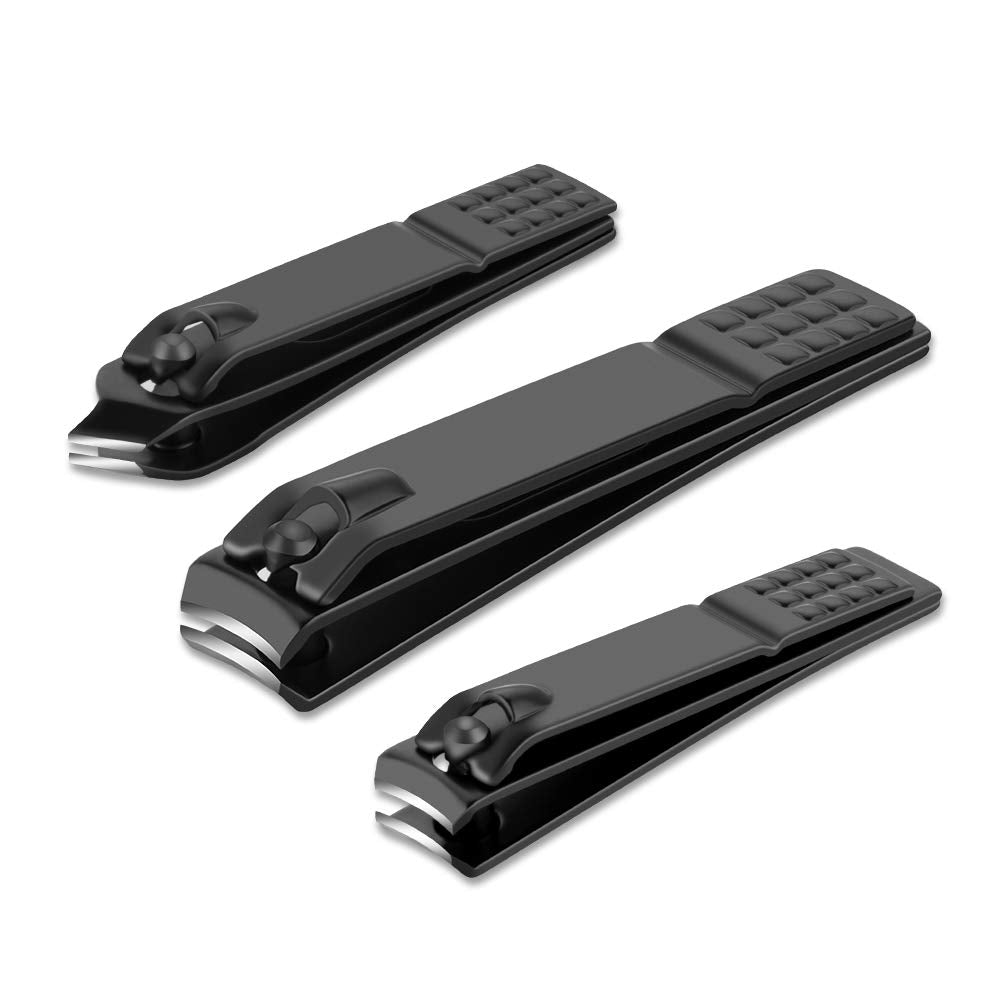 Nail Clippers Set Matte Black