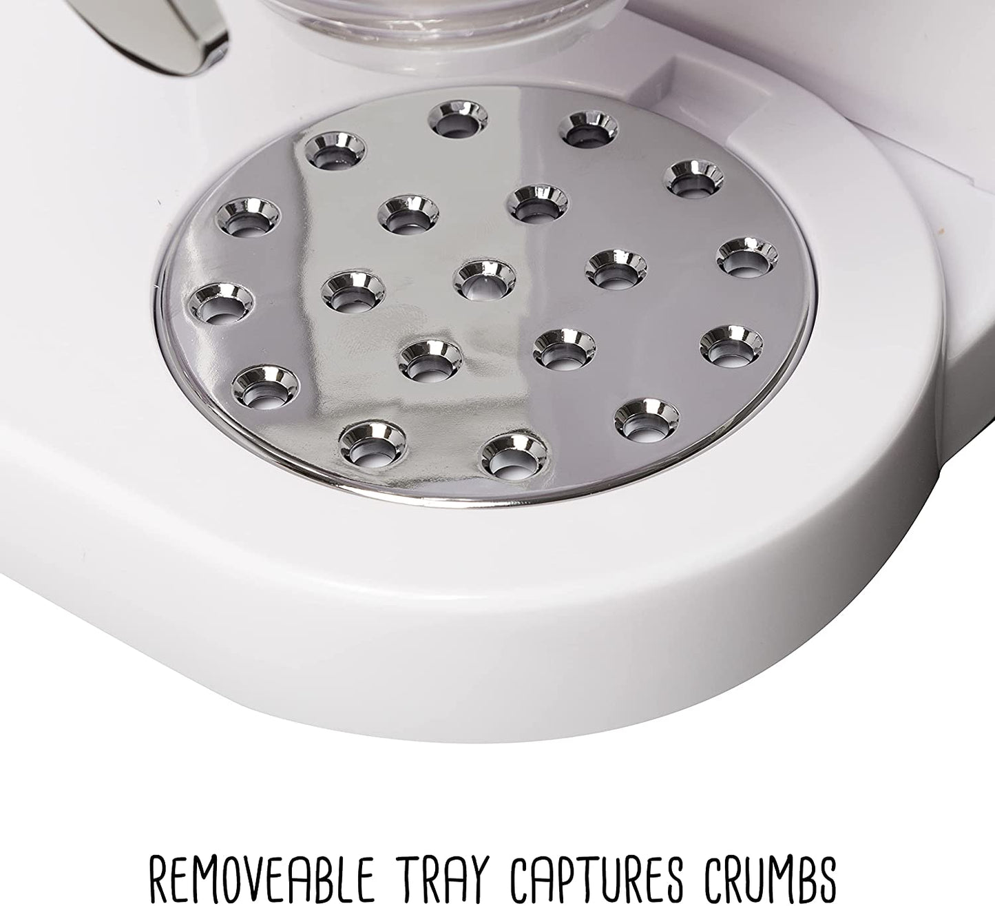 Dry Food Dispenser White