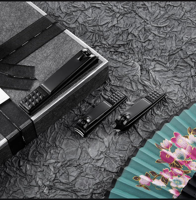 Nail Clippers Set Matte Black