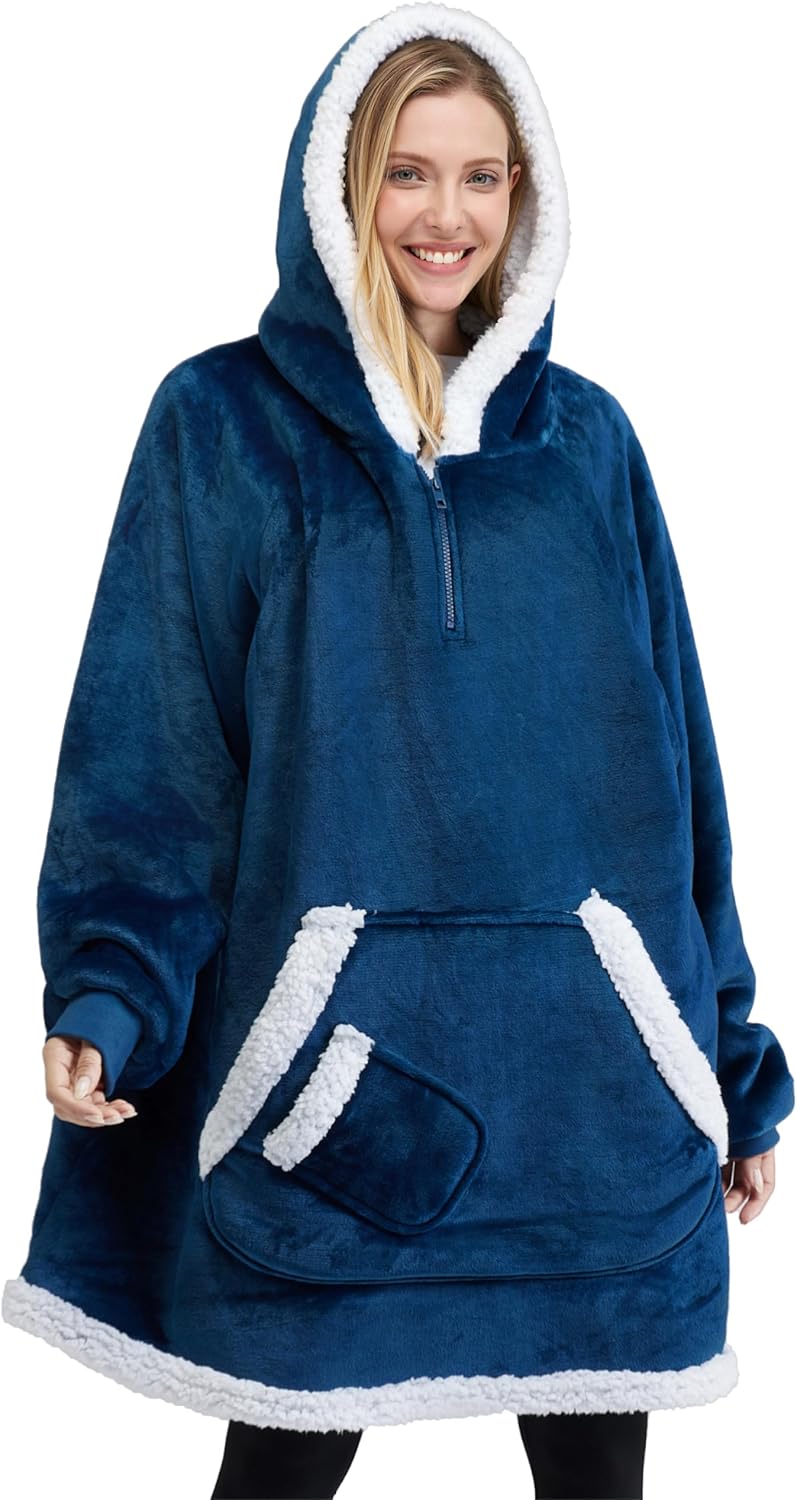 Wearable Blanket Hoodie Oversized