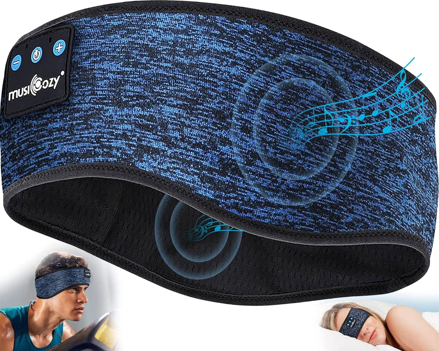 Wireless Headband Headphones with HD Stereo Speakers