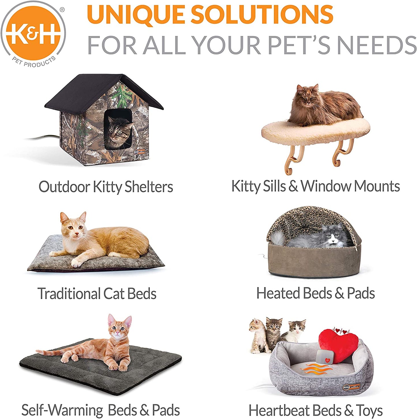 Self-Heating Cat Bed Pad Black