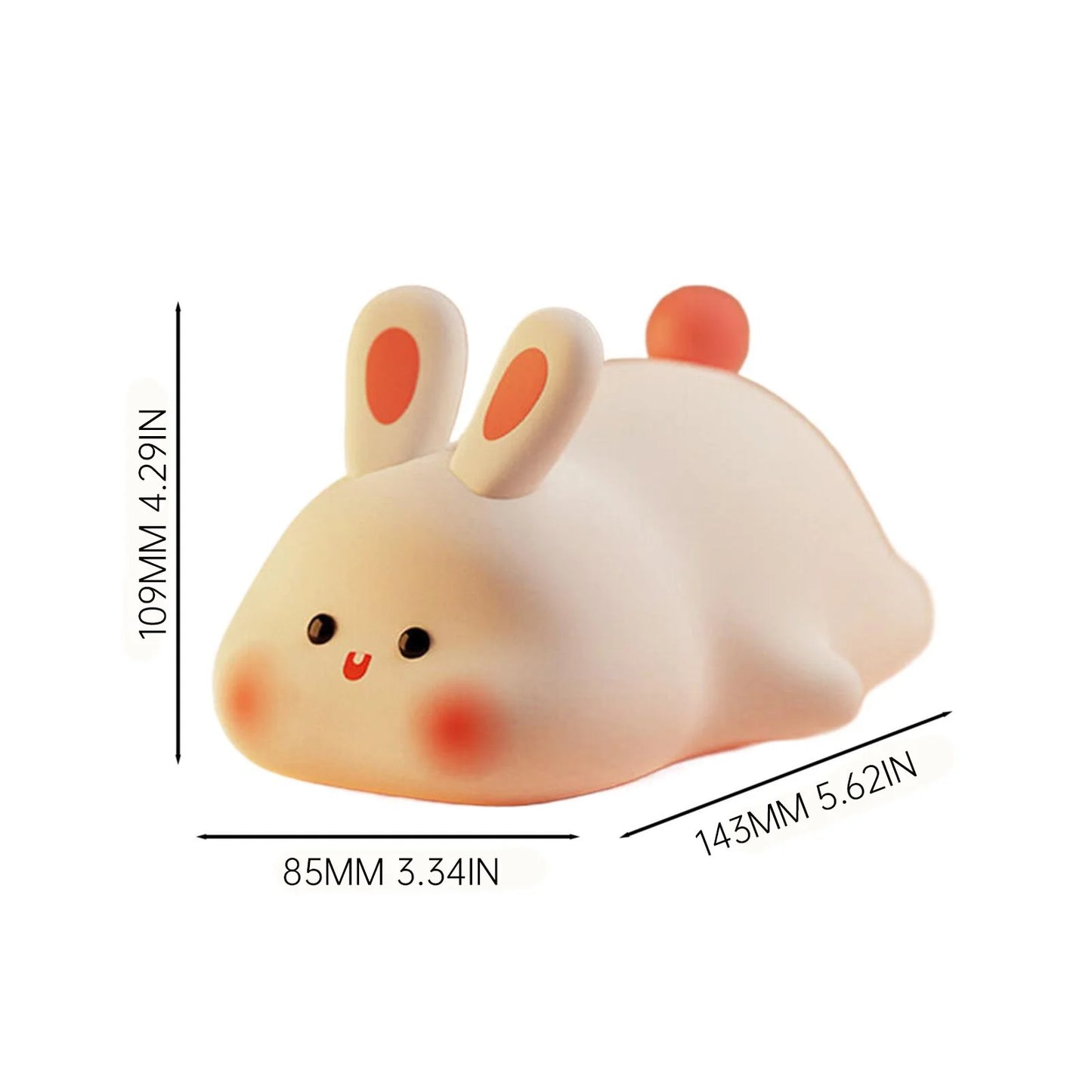 Bunny Lamp For Table Lamp for Kids Pink