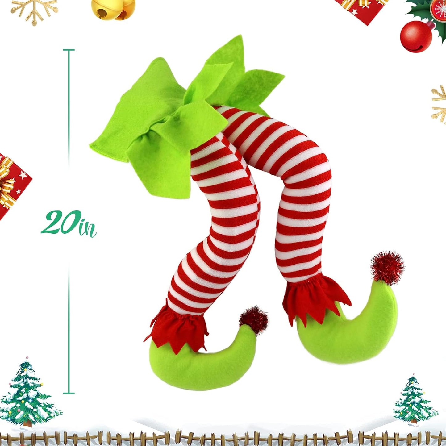 20" Christmas Elf Legs π