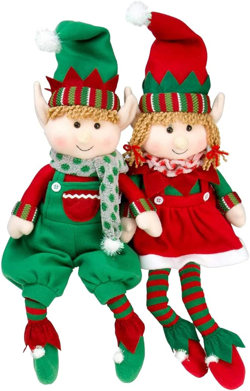 Christmas Elf Plush Stuffed Dolls