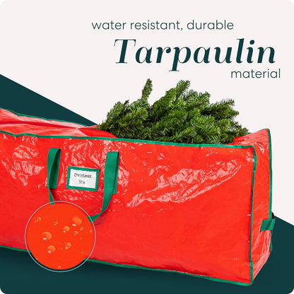 9 Ft Christmas Tree Storage Bag Waterproof, Zippered, with Handles