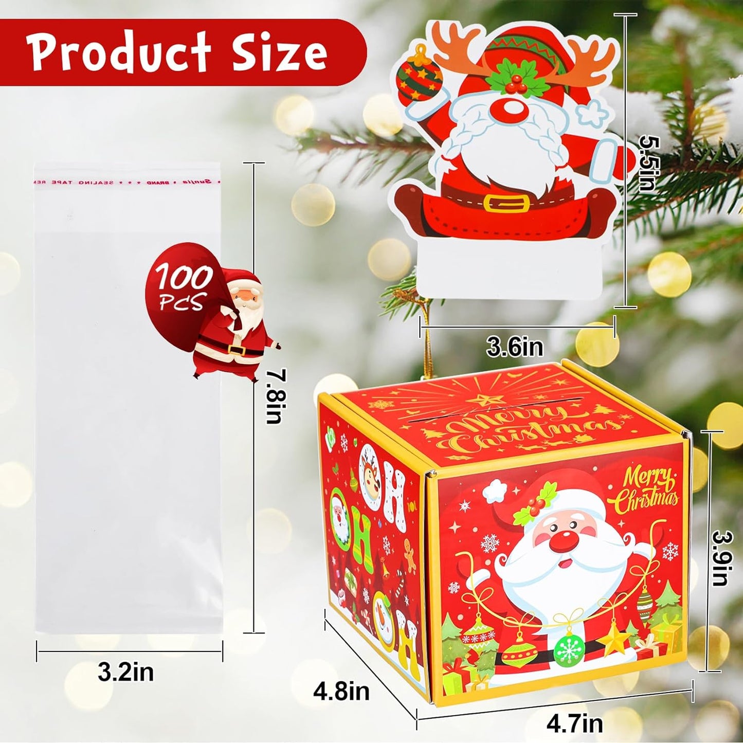 Christmas Money Box for Cash Gifts