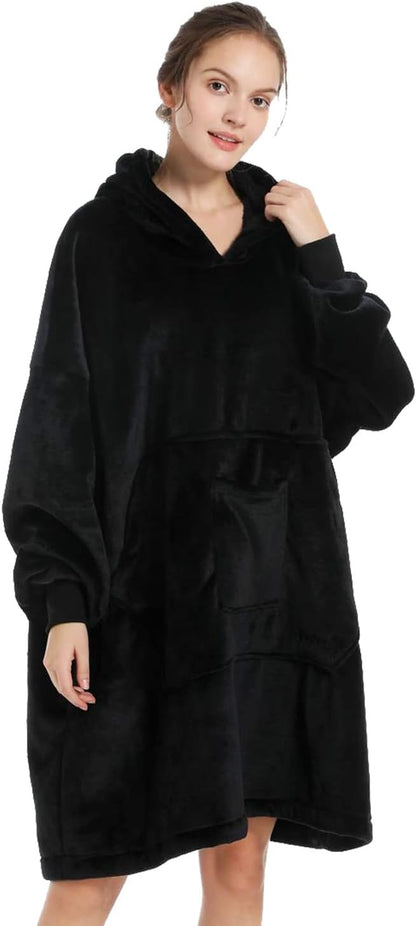 Oversized Cozy Blanket Hoodie Sweatshirt for Adult Kids