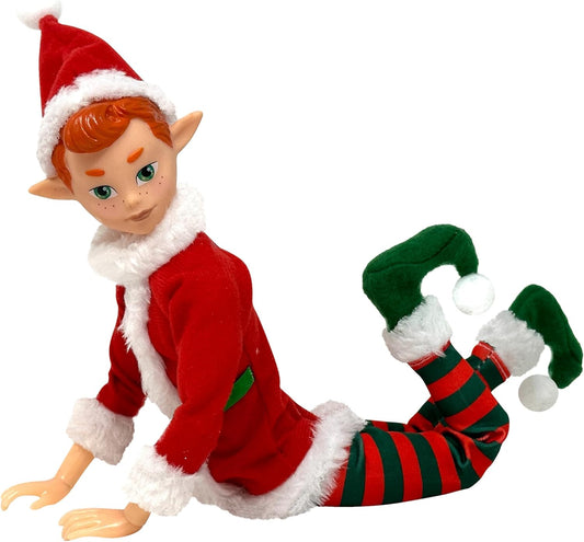 12" Christmas Elf Doll, Toy Elf for Kids