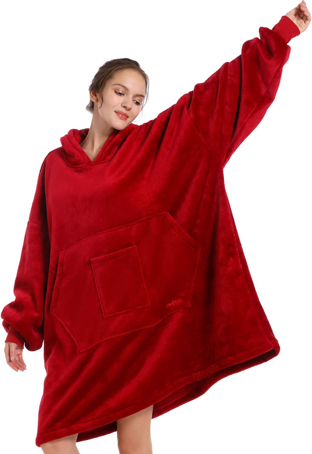 Oversized Cozy Blanket Hoodie Sweatshirt for Adult Kids