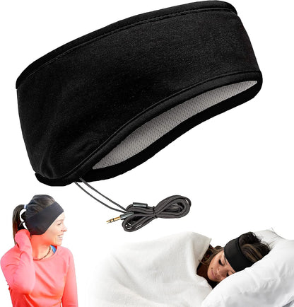 Sleep Headphones - Ultra-Thin Wired for Side Sleepers & More