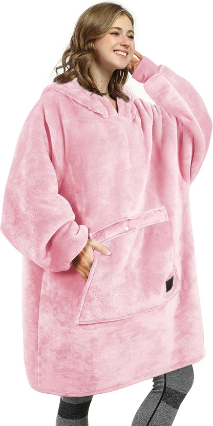 Oversized Blanket Hoodie Sweatshirt for Adults Women Men