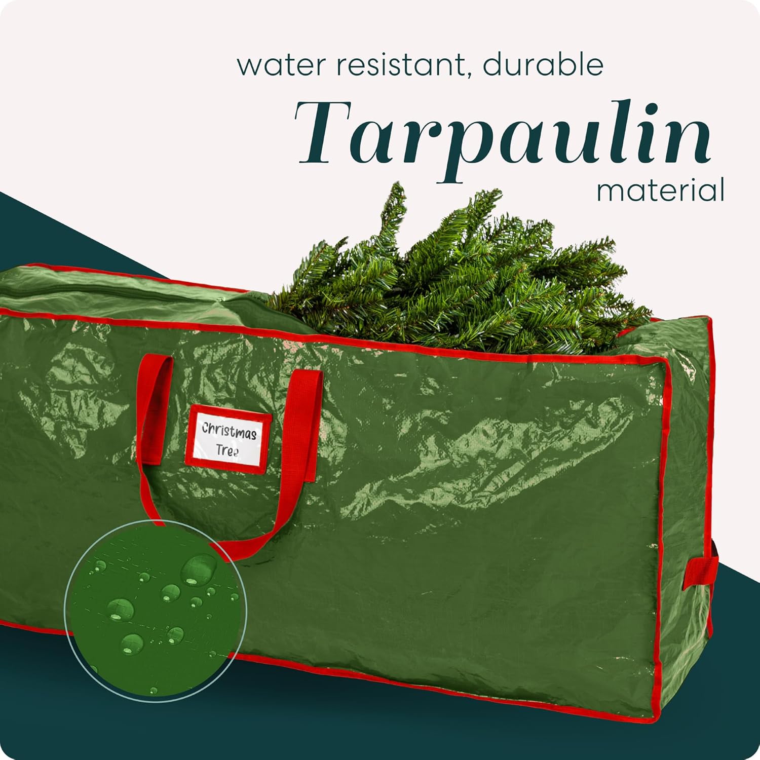 Christmas Tree Storage Bag - Fits 7.5 Ft, Durable & Waterproof