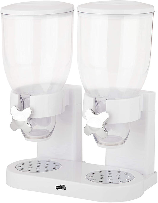 Dry Food Dispenser White