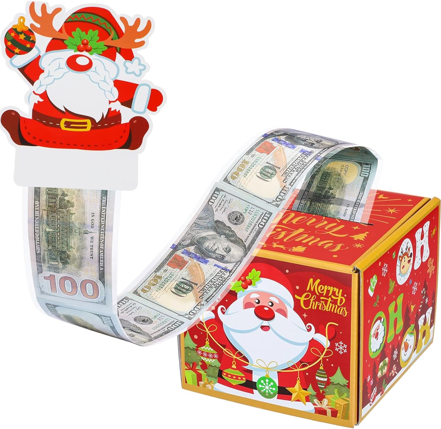 Christmas Money Box for Cash Gifts