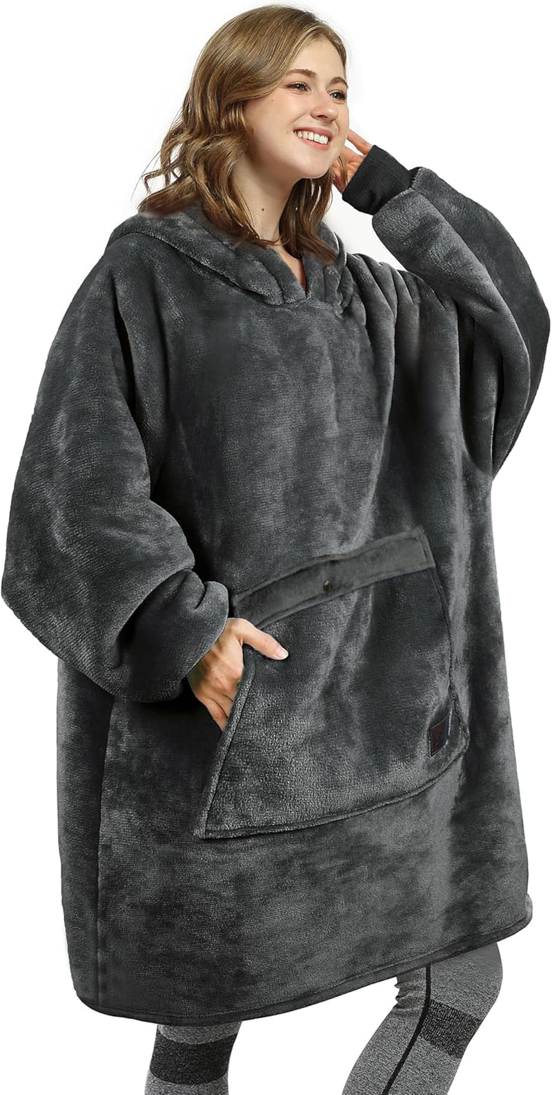 Oversized Blanket Hoodie Sweatshirt for Adults Women Men