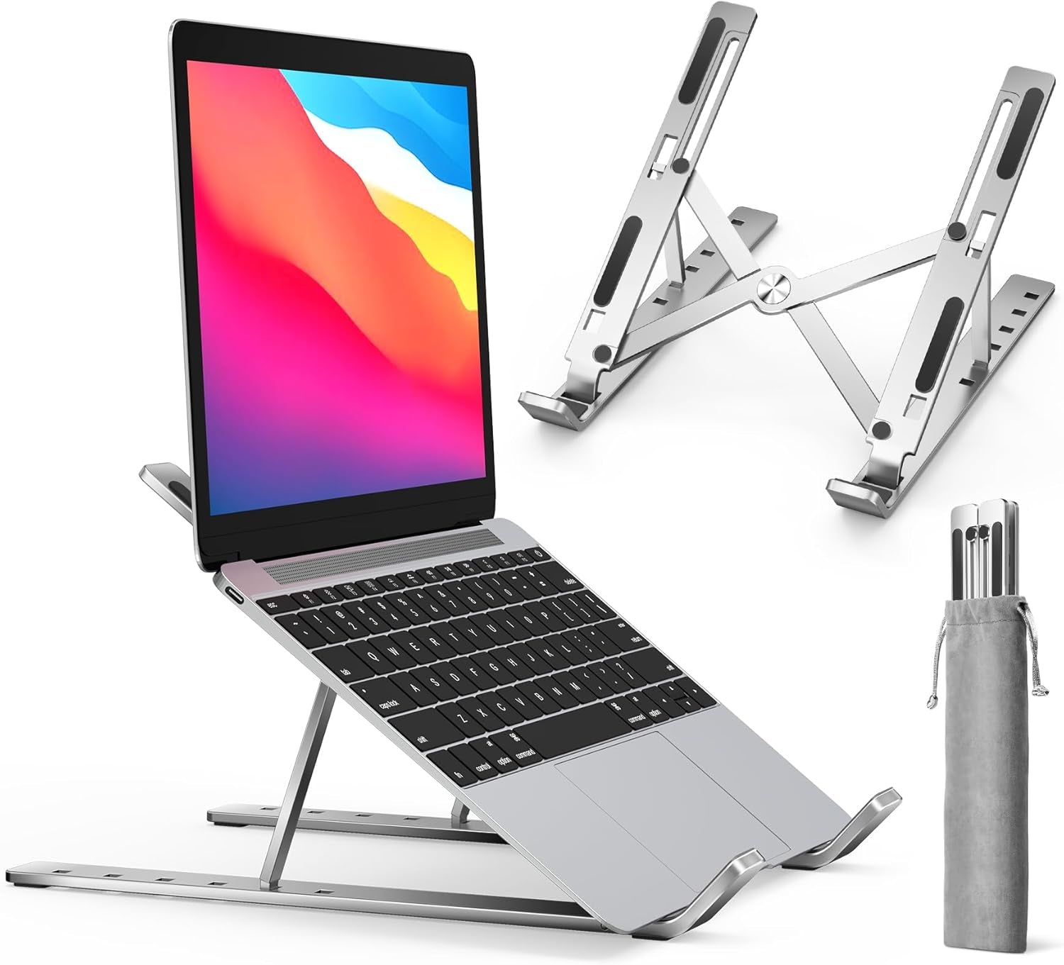 Portable laptop stand