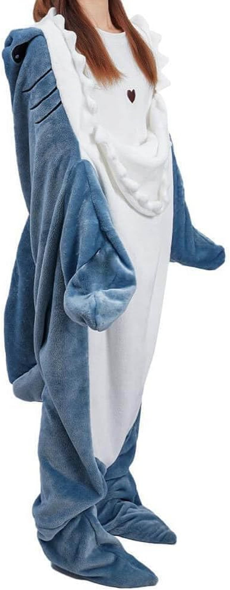 Shark Blanket Hoodie Onesie For Adult & Kid