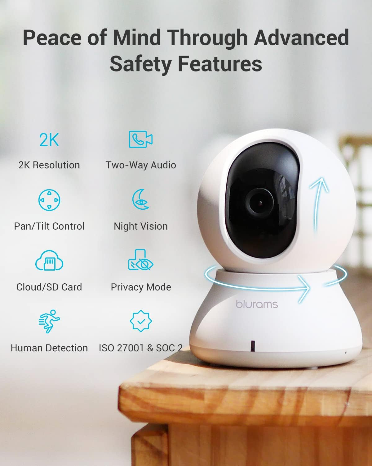 360° Pet Camera for Home Security