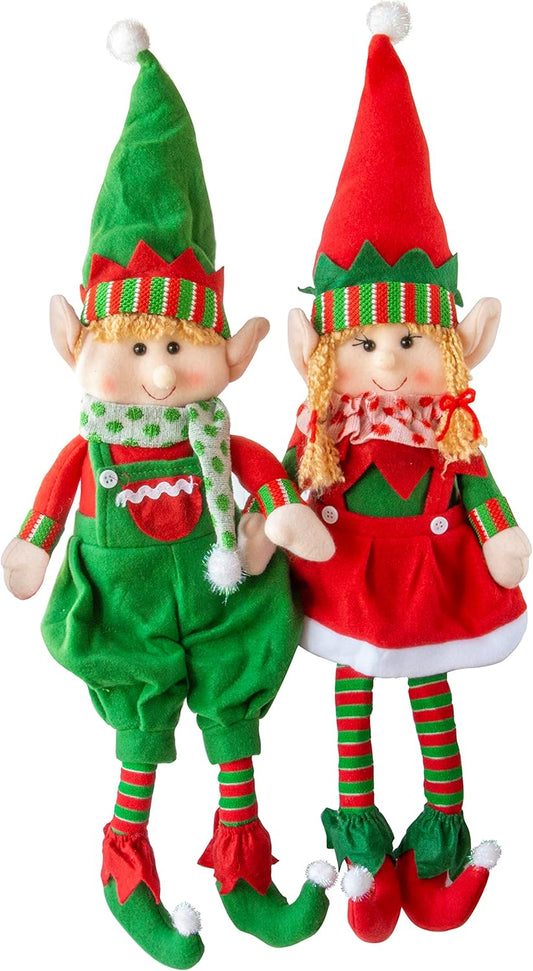 Christmas Elf Plush Stuffed Dolls